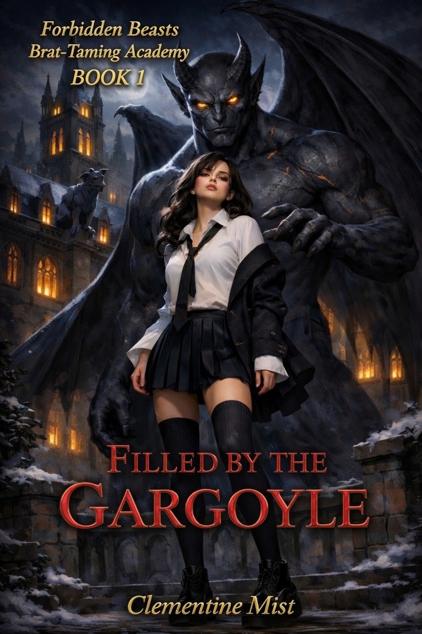 Cover of Filled by the Gargoyle by Clementine Mist